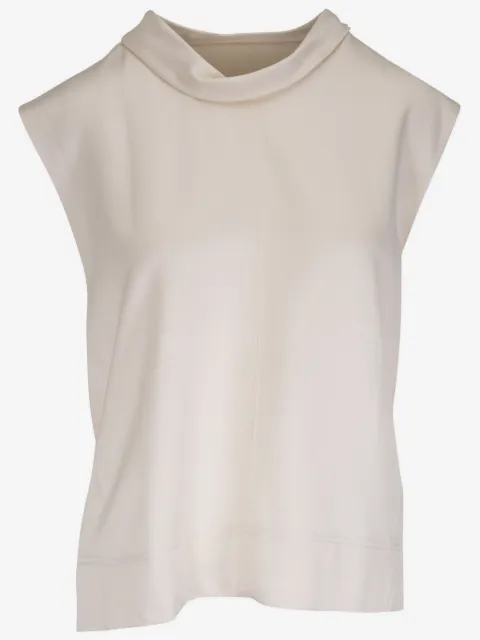 TOTEME blusa con cuello redondo