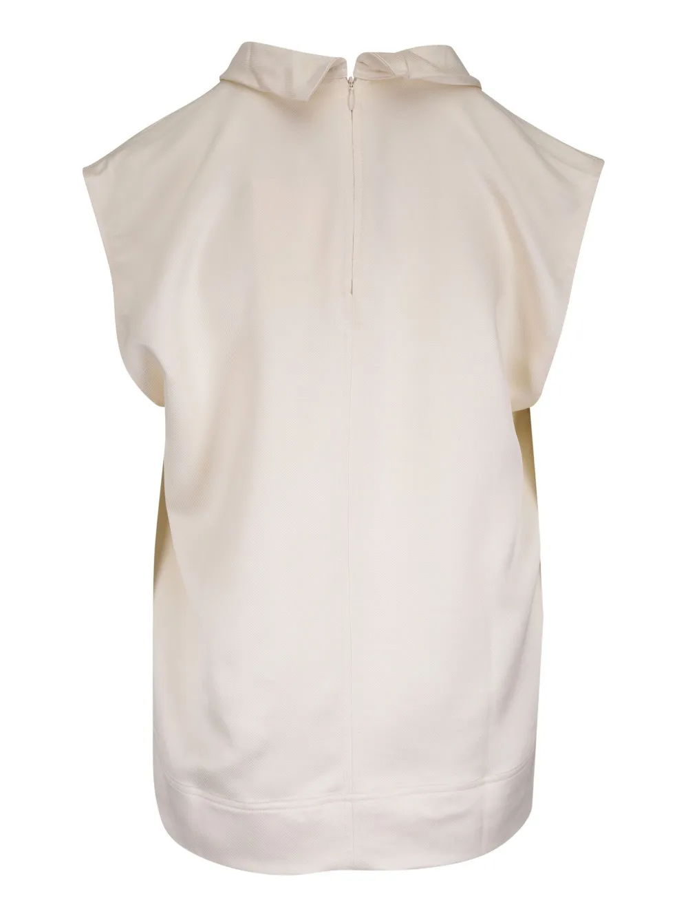 TOTEME Blouse met ronde hals - Beige