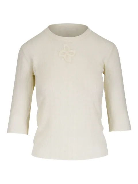 Dorothee Schumacher floral-appliqué T-shirt