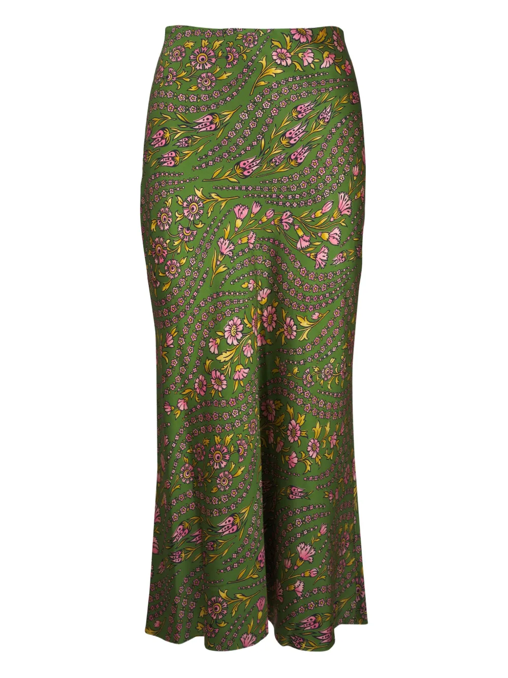 Veronica Beard Clover maxi-rok met bloemenprint Groen