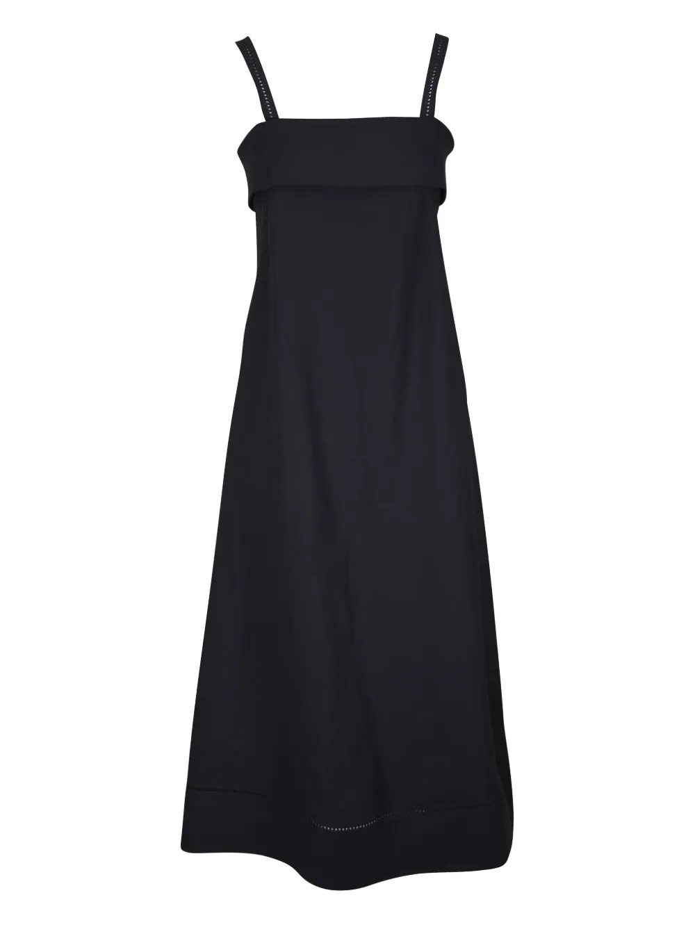 Agnona vestido de lino | negro | Image 1