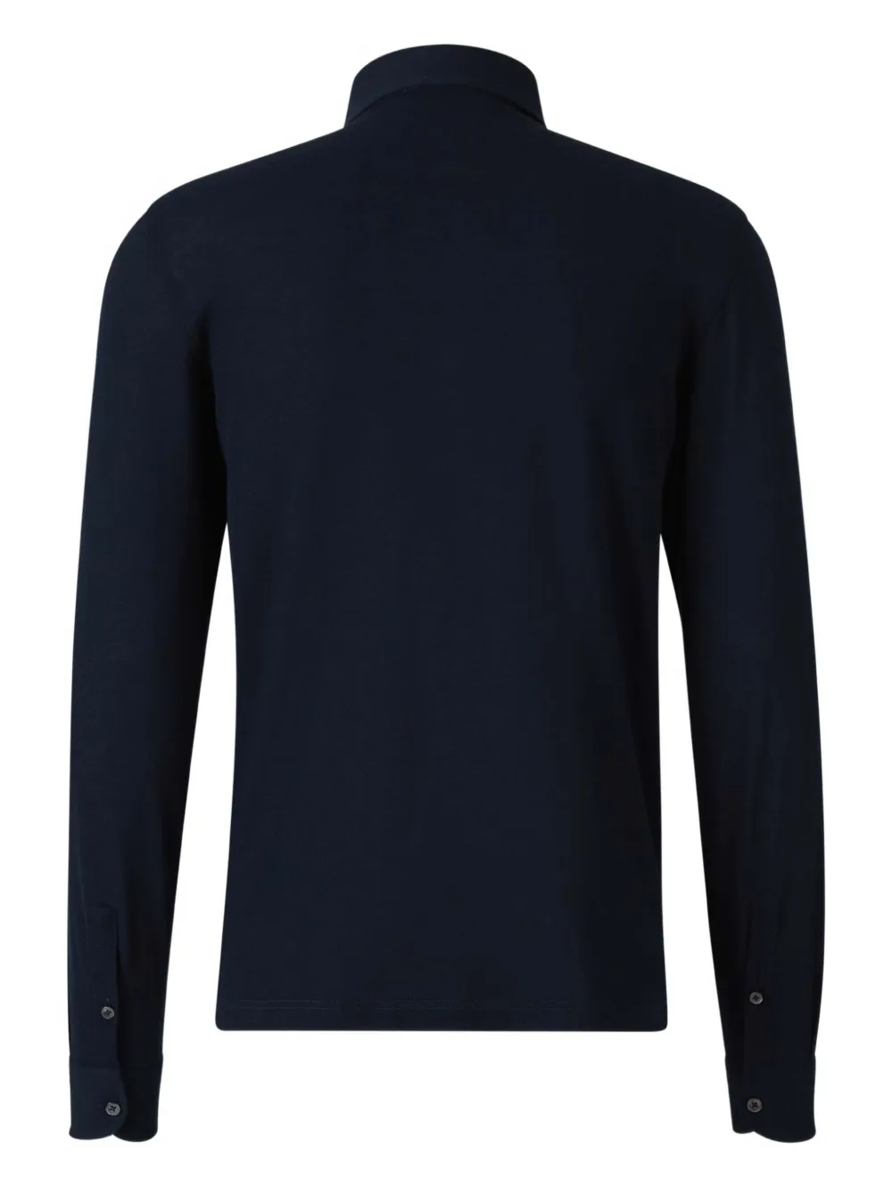 Gran Sasso Poloshirt met lange mouwen - Blauw