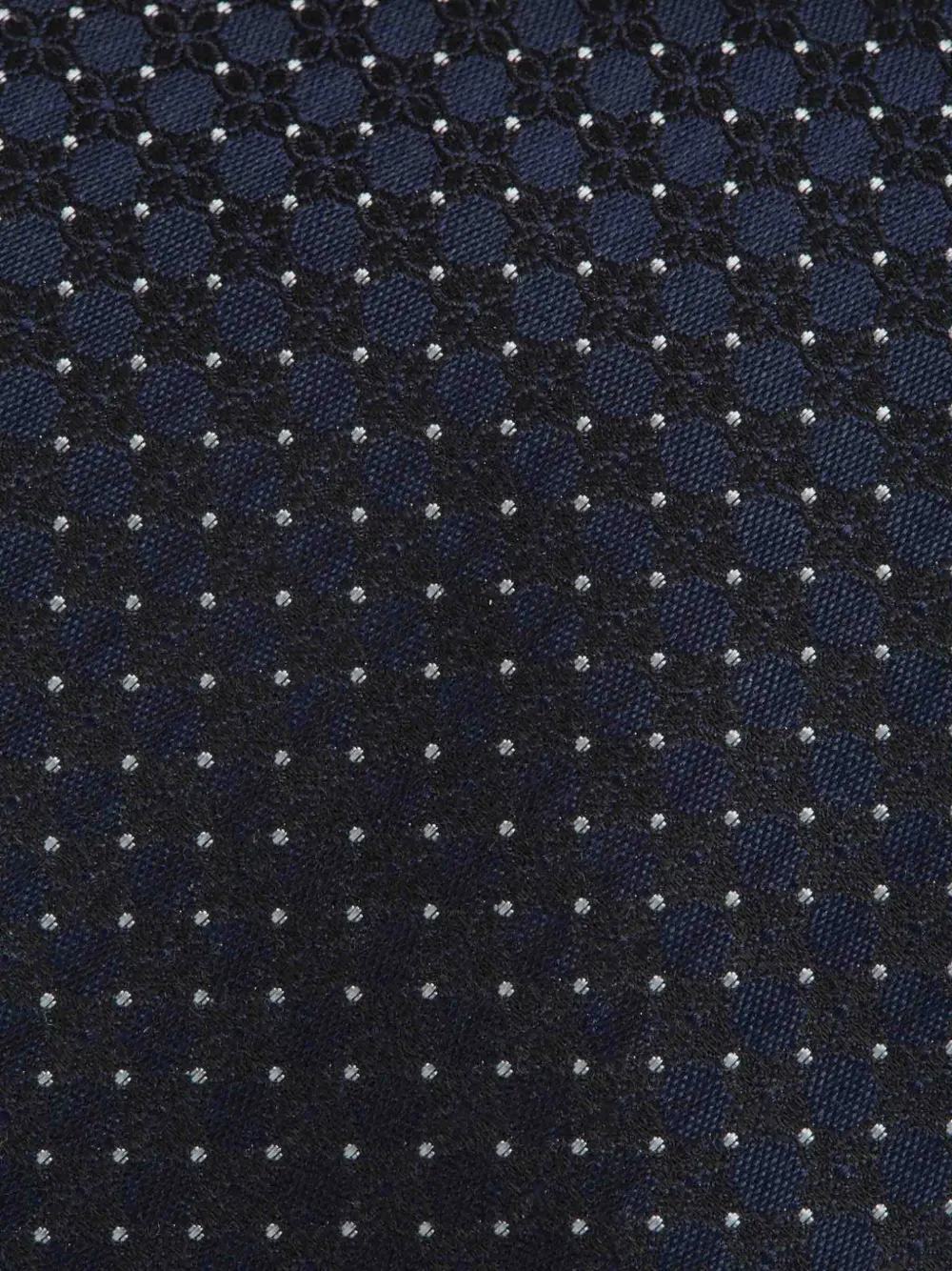 Zegna silk tie - Blauw