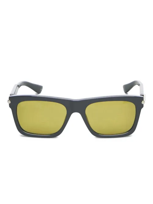 Lunettes de soleil à monture rectangulaire - Alexander McQueen - Modalova