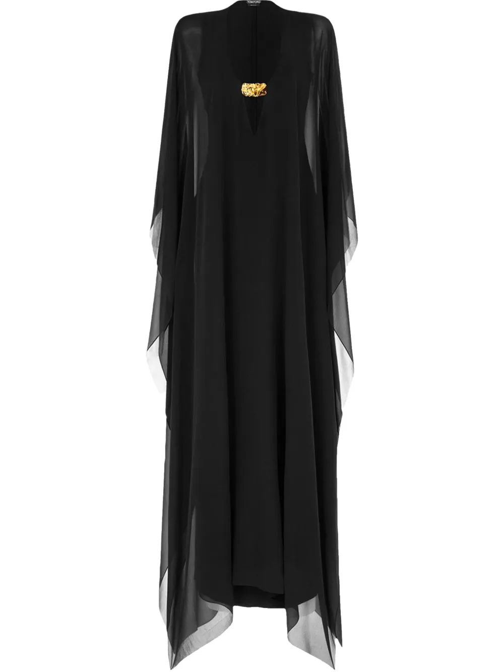 TOM FORD シルク ドレス - ブラック TOM FORD シルク ドレス - ブラック