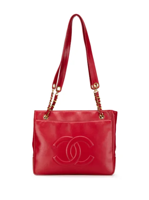 CHANEL Pre-Owned sac porté épaule Chain en peau d'agneau (1991-1994)