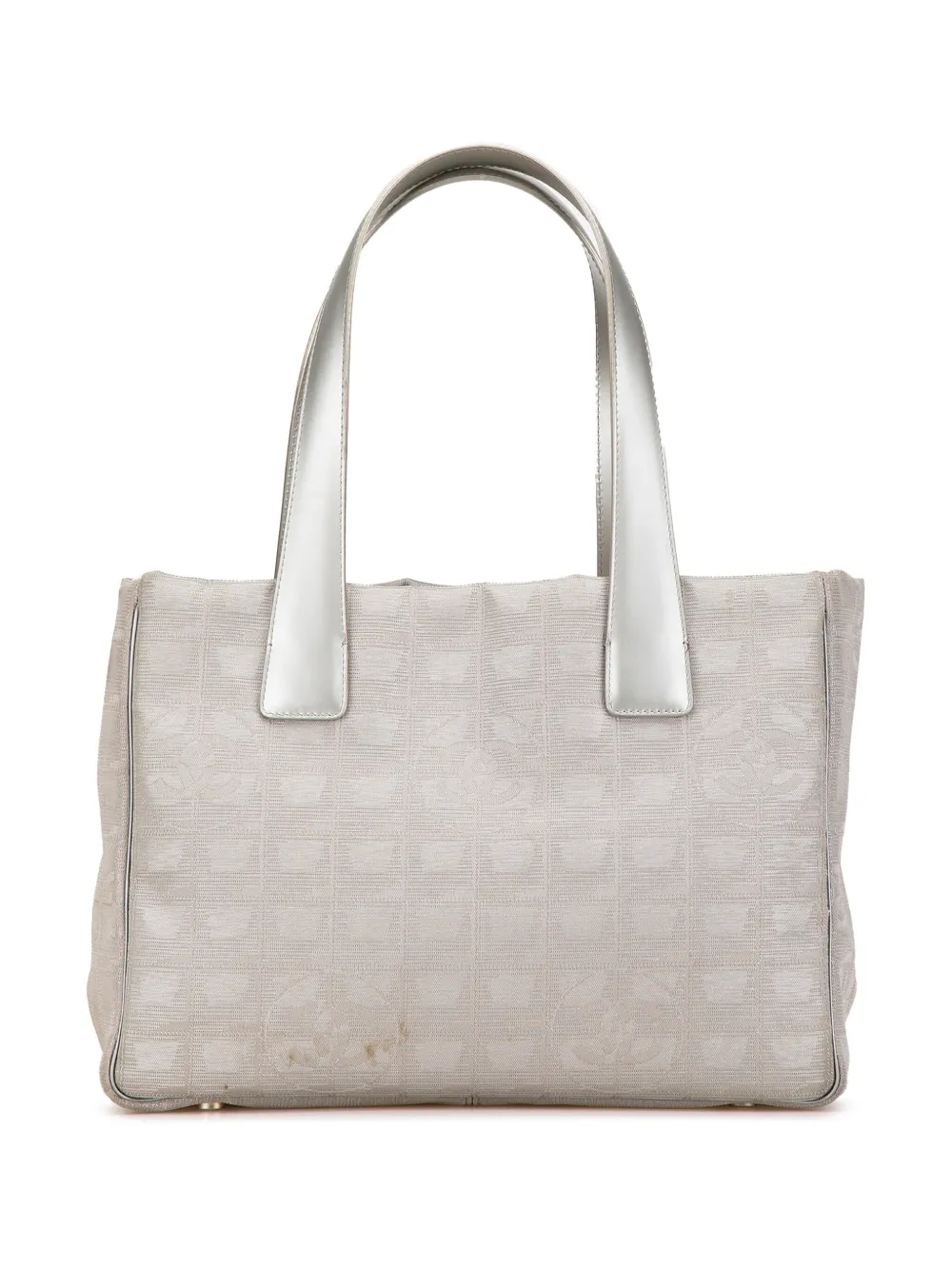 CHANEL Pre-Owned 2003-2004 New Travel Line Nylon tote bag | Silver | Image 1