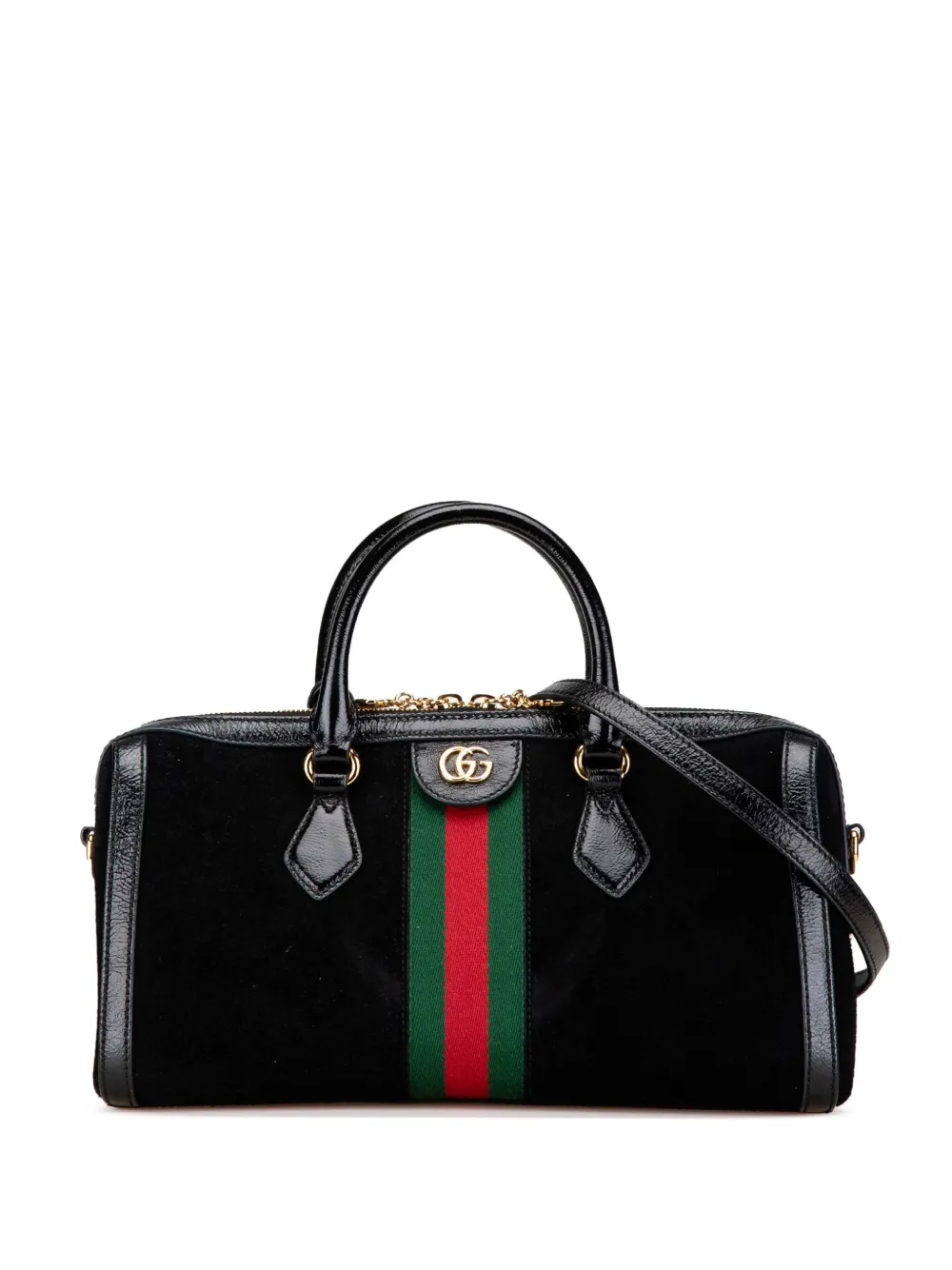 Gucci Pre-Owned 2000-2015 Medium Ophidia Suede satchel | Black | Image 1