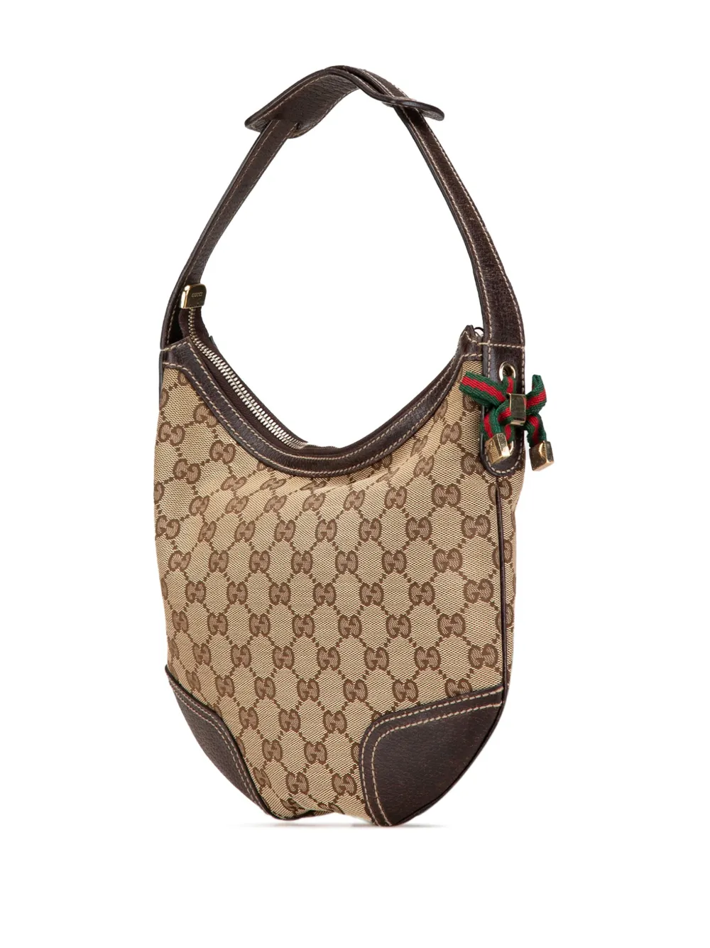 Gucci Pre-Owned 2000-2015 GG Canvas Princy hobo bag - BROWN