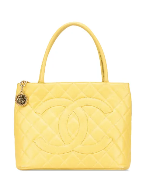 CHANEL Pre-Owned tote Caviar Medallion 2002-2003