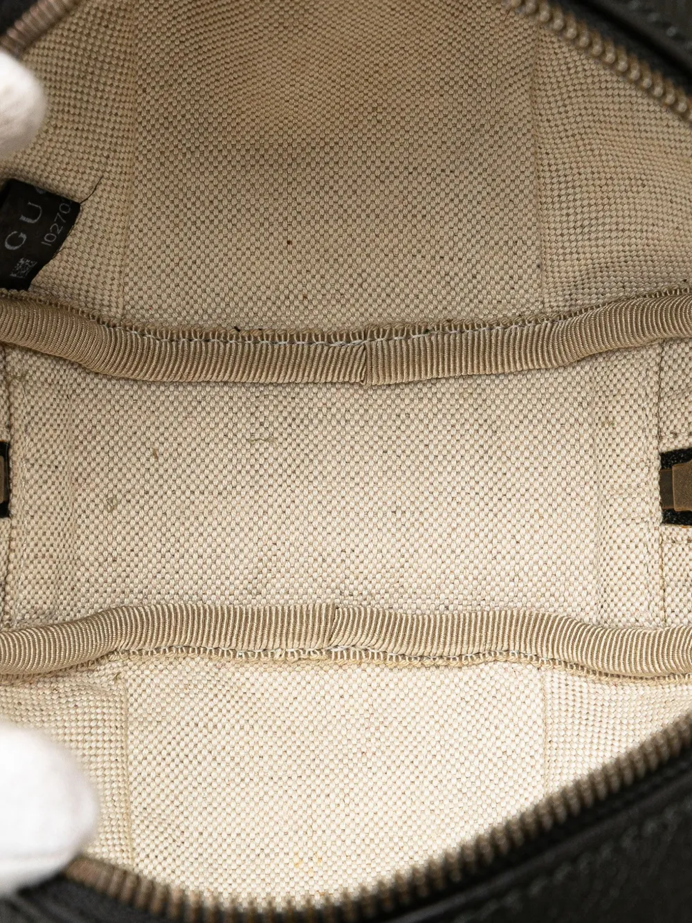 Gucci Pre-Owned Borsa a tracolla Water Buffalo Tifosa Basketball mini in pelle 2000-2015 | Pre-owned | Image 4