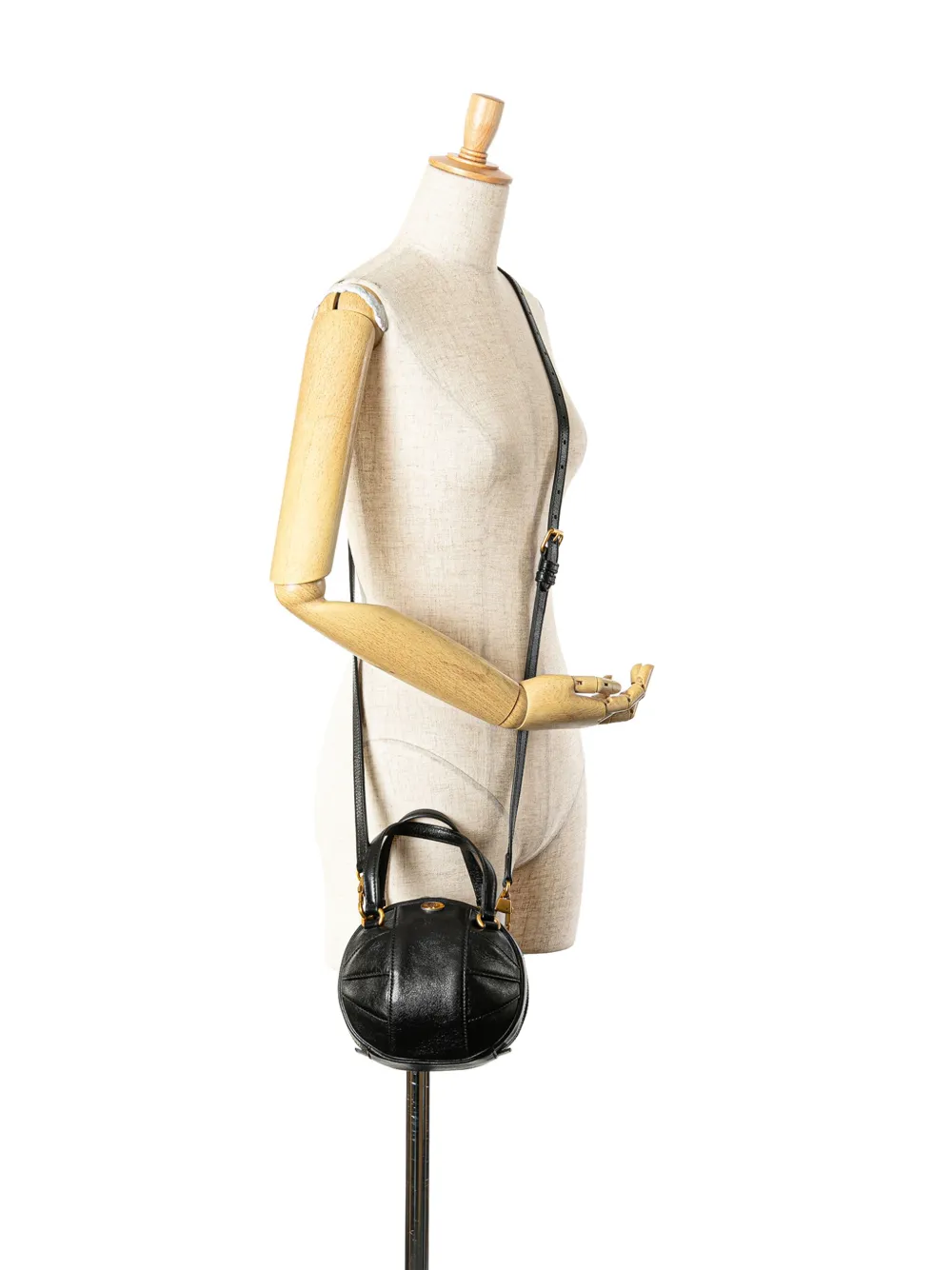 Gucci Pre-Owned Borsa a tracolla Water Buffalo Tifosa Basketball mini in pelle 2000-2015 | Image 7