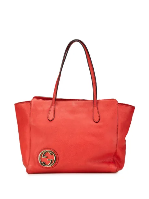 Gucci Pre-Owned 2000-2015 Interlocking G Dollar Calf tote bag