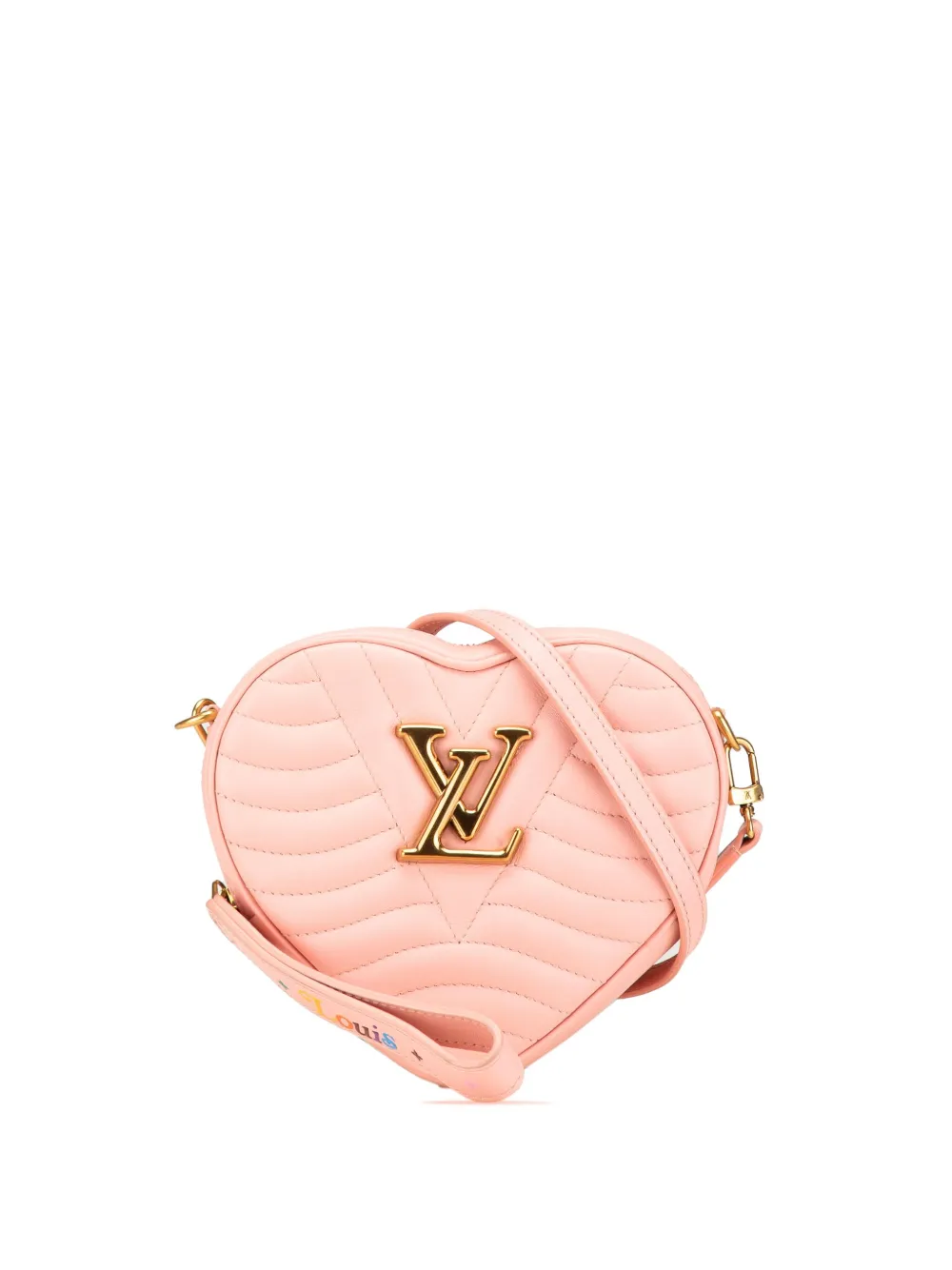 Louis Vuitton Pre-Owned 2018 ニューウェーブ ハート ショルダーバッグ - ピンク Louis Vuitton Pre-Owned 2018 ニューウェーブ ハート ショルダーバッグ - ピンク
