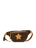 Gucci Pre-Owned 2016-2024 Corduroy Interlocking G Children's Star belt bag - Brown