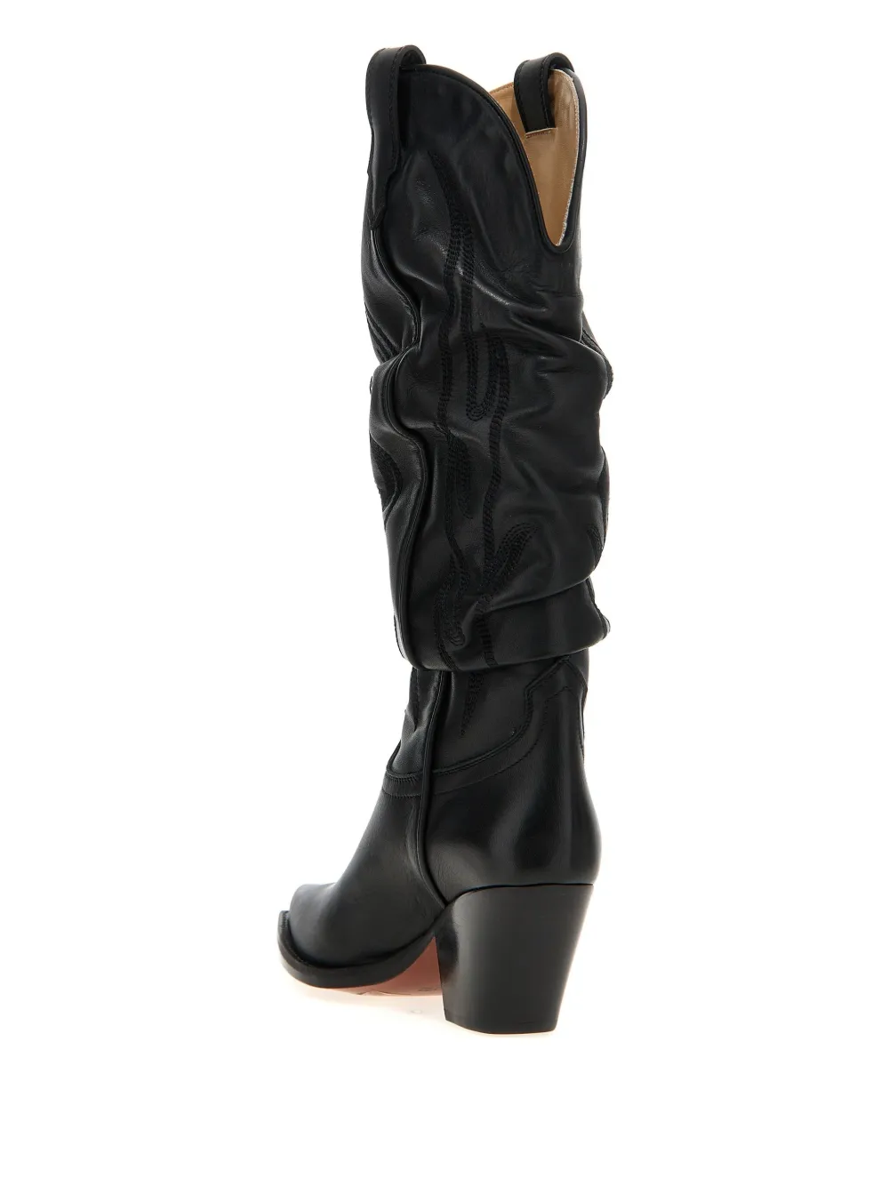 Sonora Black Ruidoso Slouchy Boots In Black