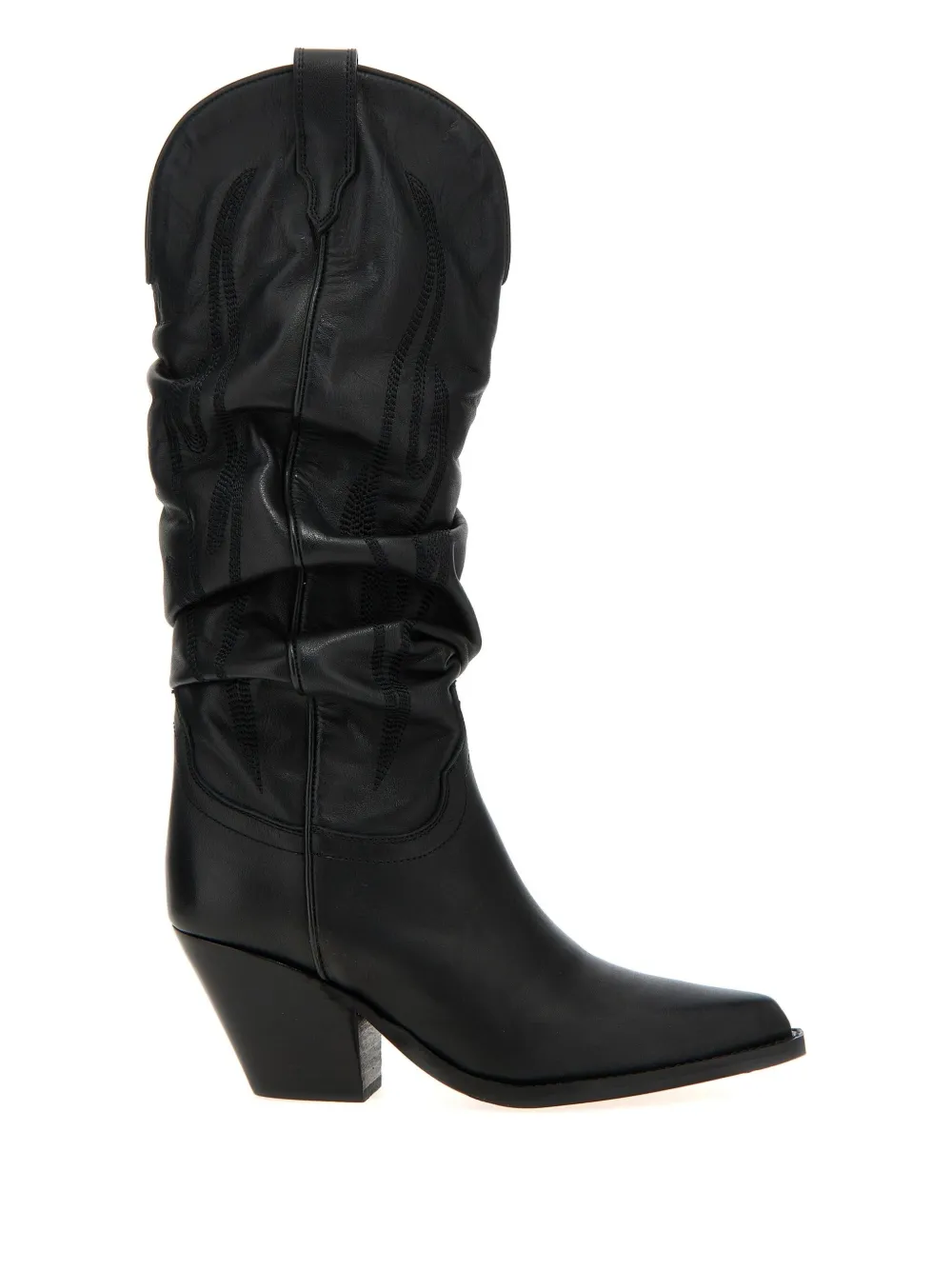 Sonora Black Ruidoso Slouchy Boots In Black