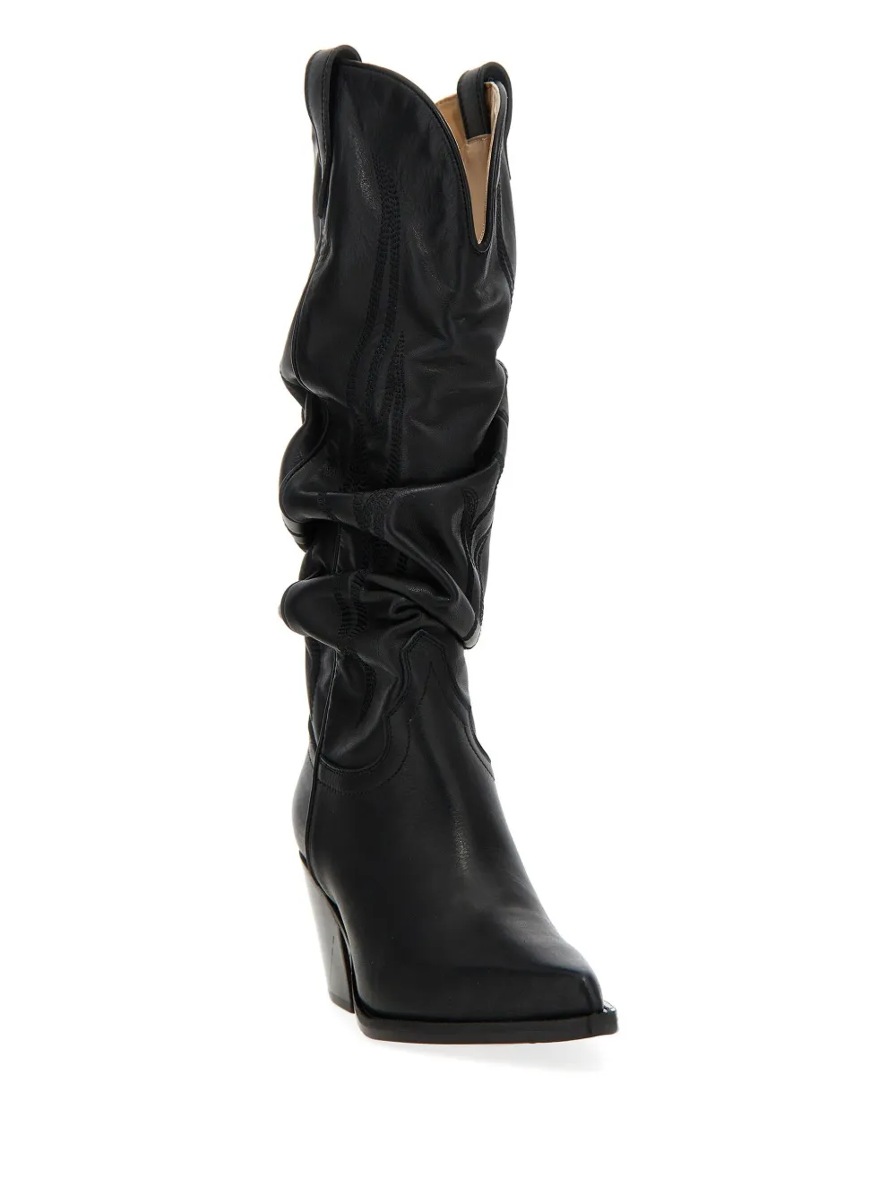 Sonora 70mm Ruidoso Slouchy boots Black