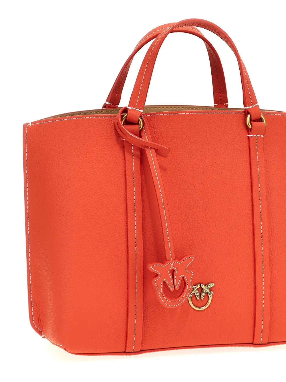 PINKO Carrie shopper Oranje