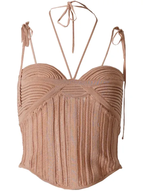 ANDREĀDAMO cut-out tank top