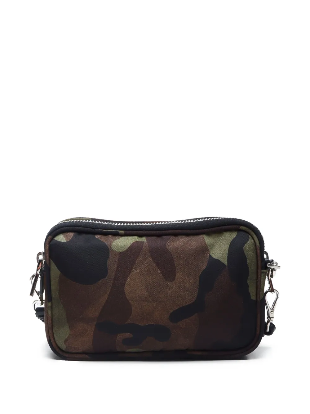 Prada Pre-Owned 2000s kleine schoudertas met camouflageprint - Groen