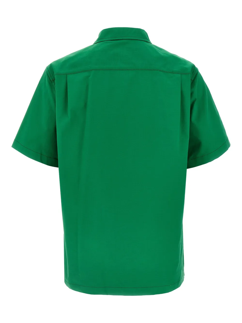 Dolce & Gabbana logo-plaque shirt - Groen