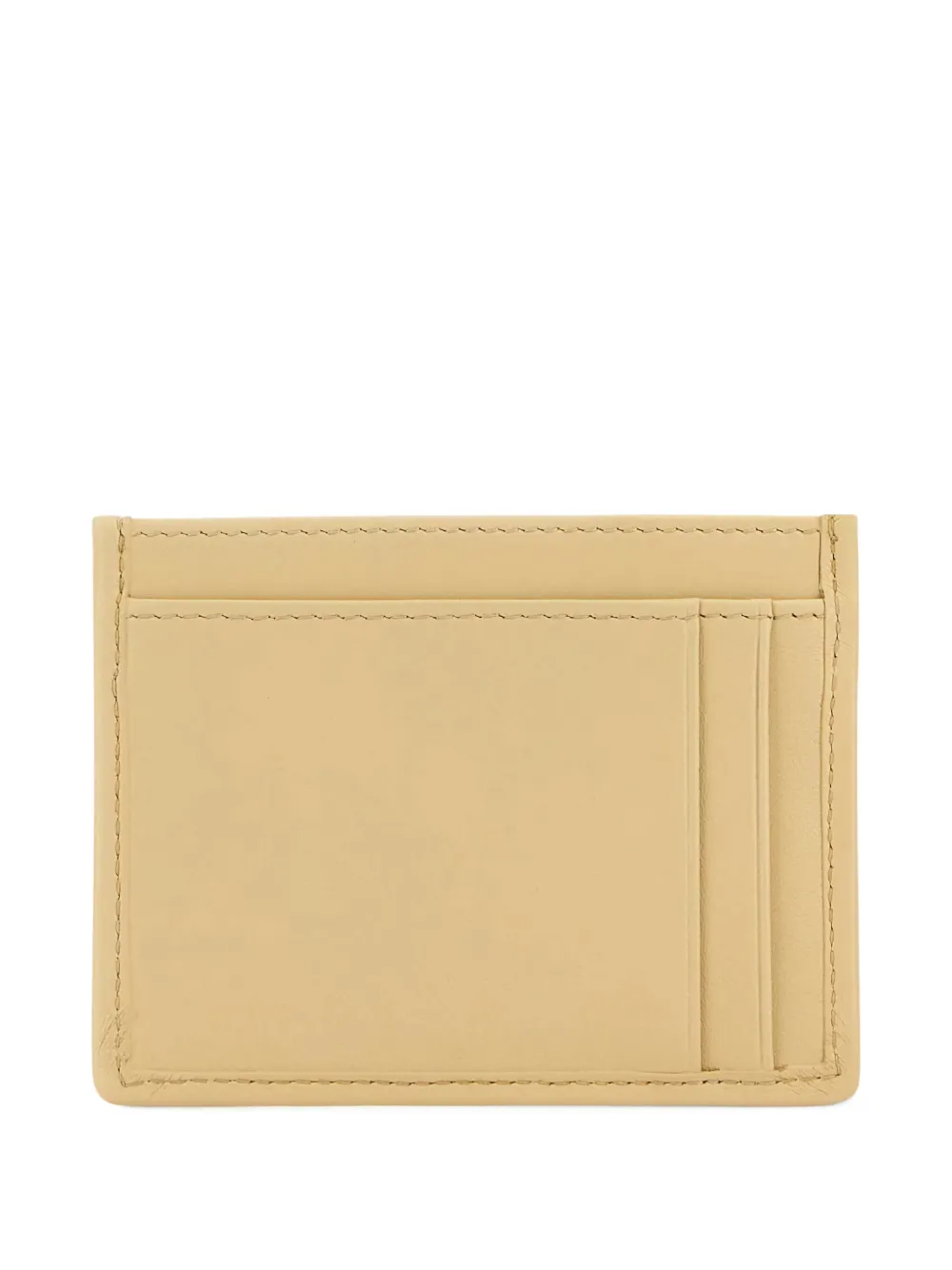 Miu Miu Leren pasjeshouder - Beige