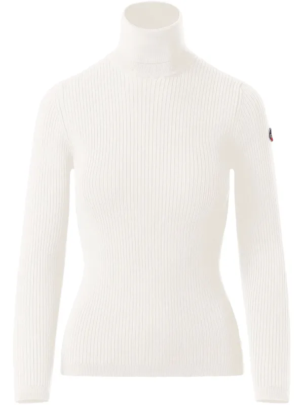 Fusalp High-neck Sweater in White
