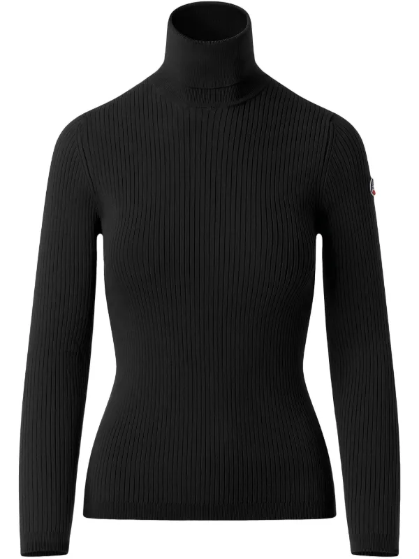 Fusalp High-neck Sweater in Black
