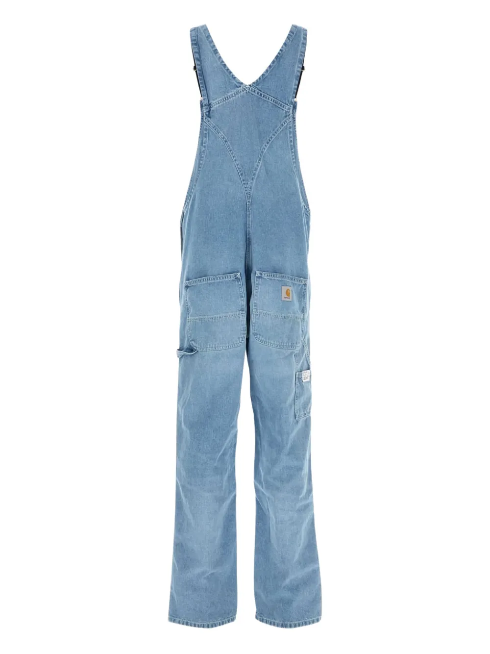Carhartt WIP Katoen-denim jumpsuit - Blauw