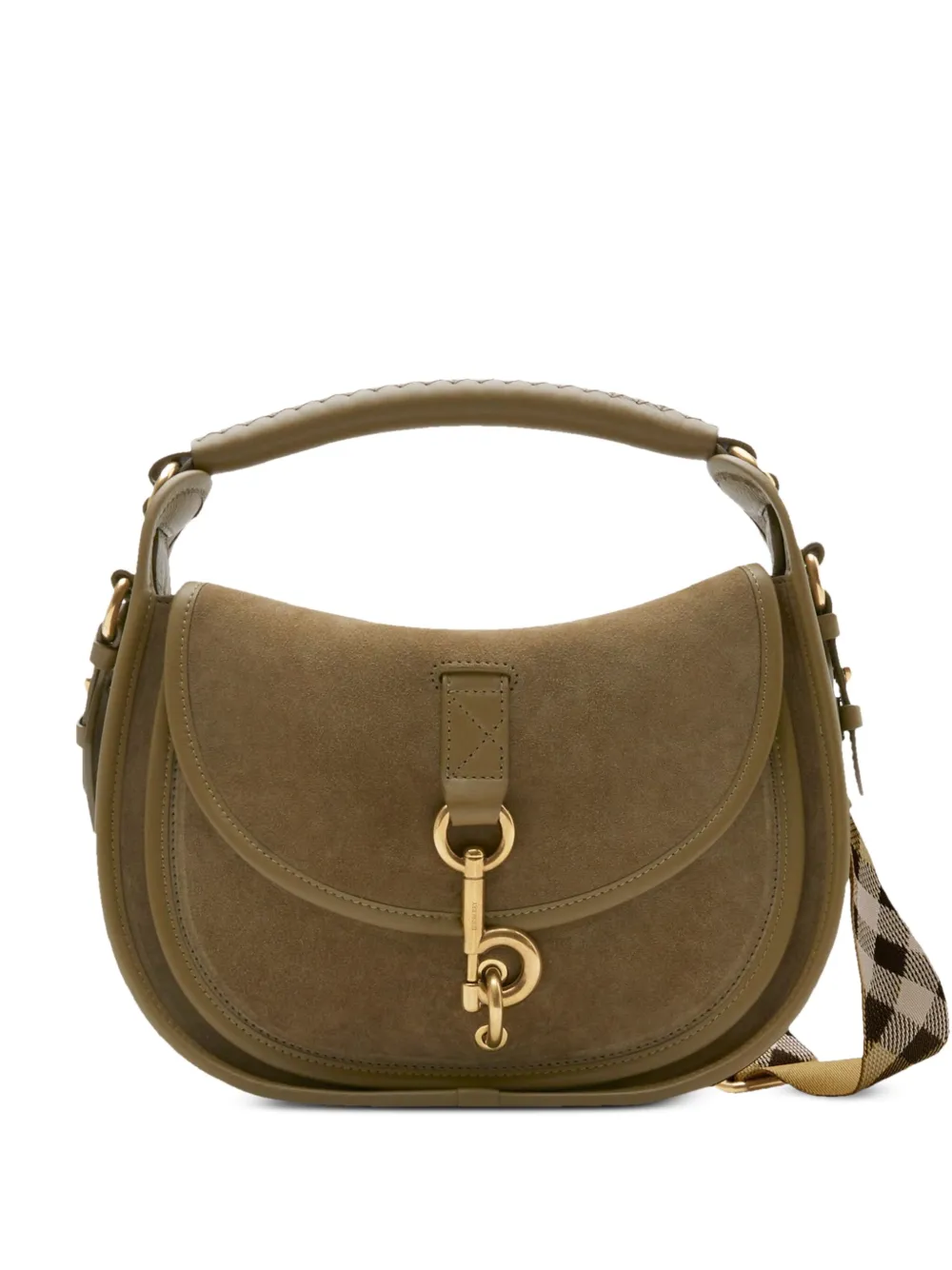 Burberry Kleine B Clip shopper Bruin