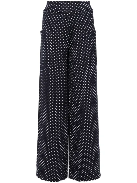 agnès b.  patch pockets trousers