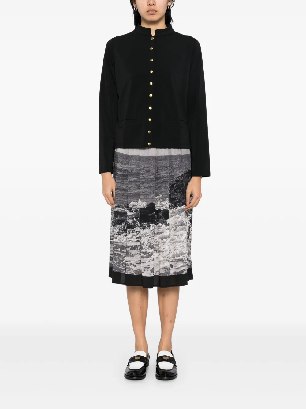 agnès b.  snap-button tambourin jacket | Fitted Jackets | Image 2