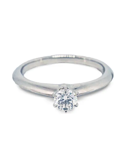 Tiffany & Co. Pre-Owned خاتم 'كلاسيك سوليتير' مرصع بألماس من عقد 1990-2000