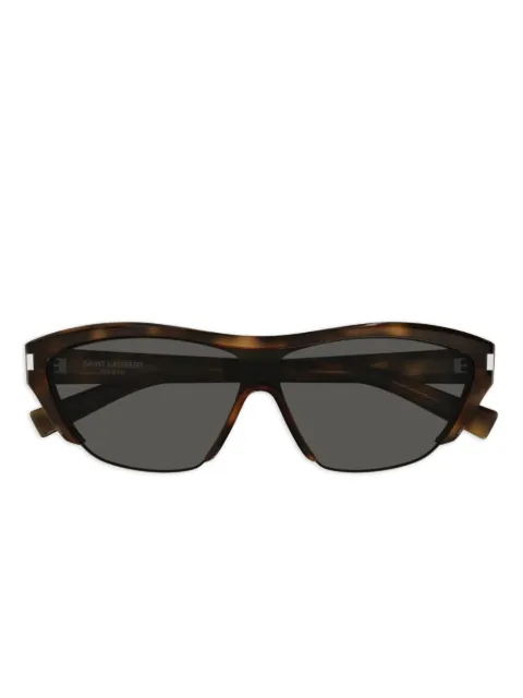 Saint Laurent Eyewear lentes de sol con logo estampado