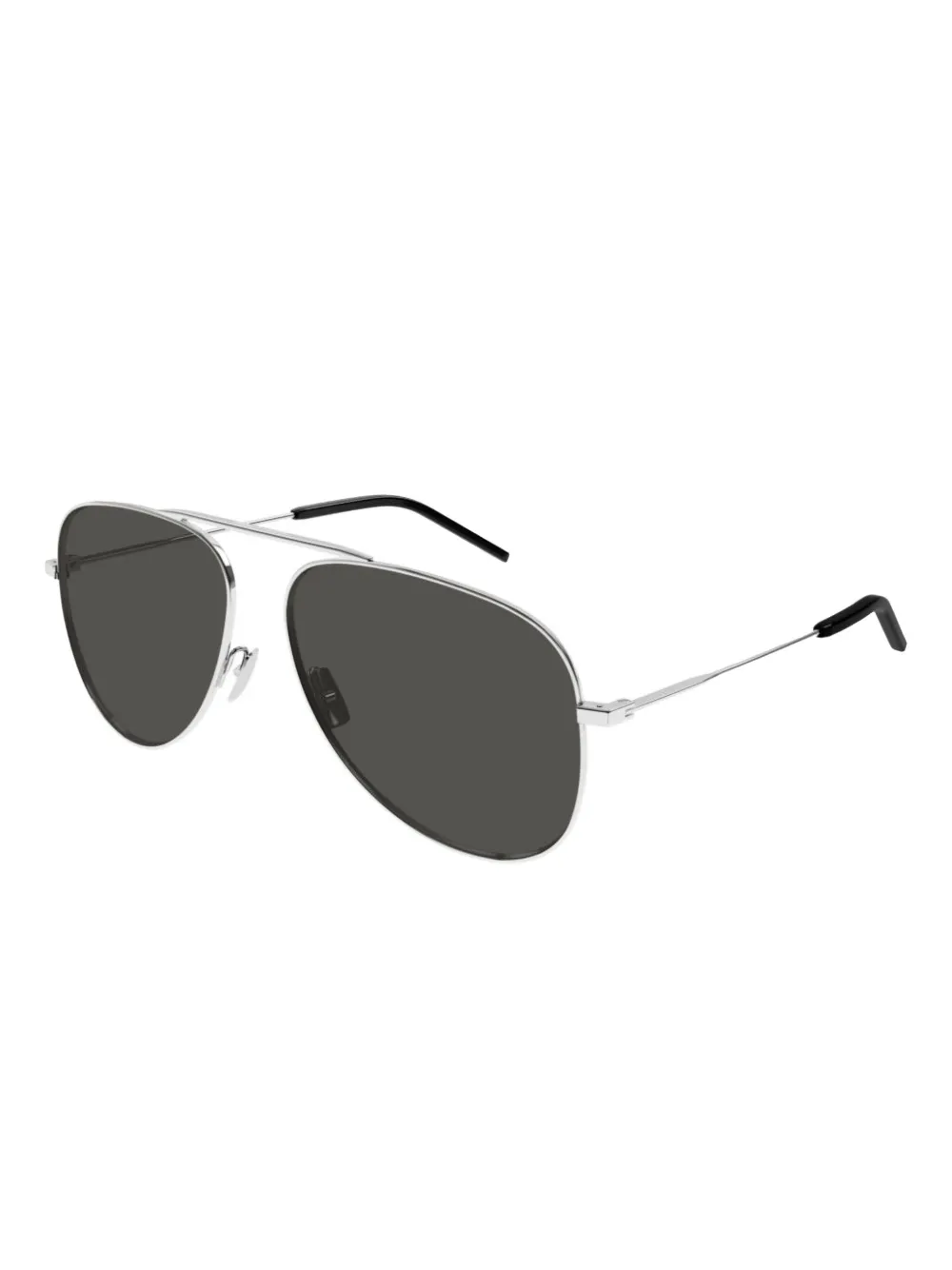 Saint Laurent Eyewear pilot-frame sunglasses - Zilver