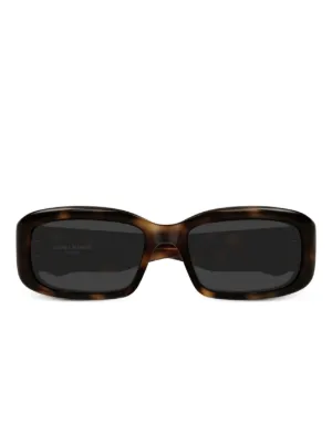 未使用級　SAINT LAURENT サングラス SL790ダークブラウン Saint Laurent Eyewear tinted-lens Sunglasses | Brown | FARFETCH