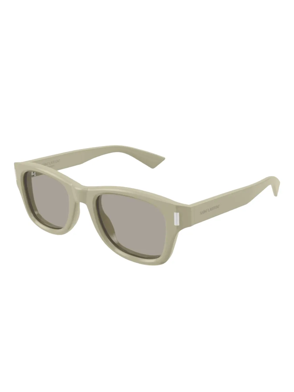 Saint Laurent Eyewear square frame sunglasses - Groen