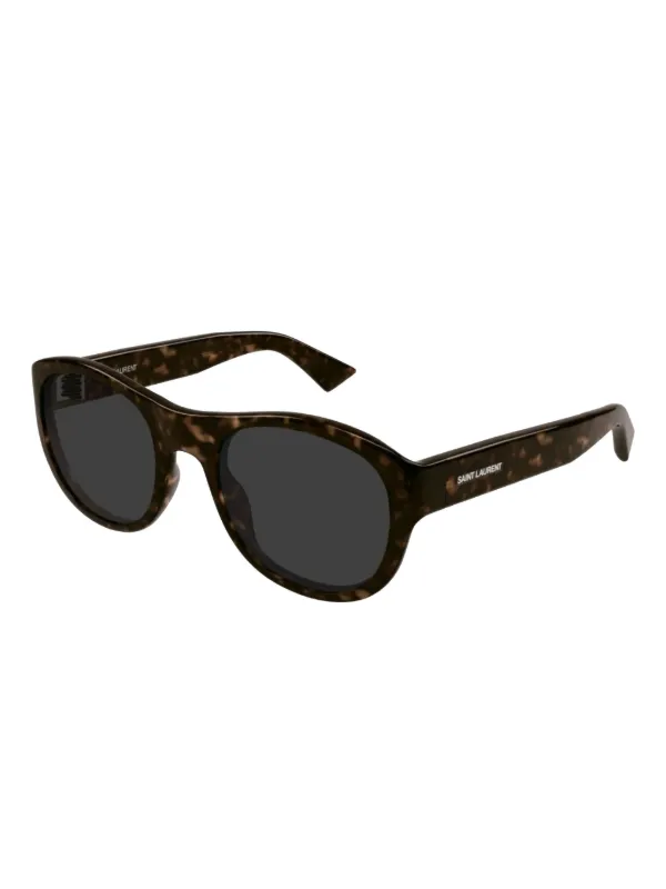 Saint Laurent Eyewear SL 798 Sunglasses | Brown | FARFETCH JO