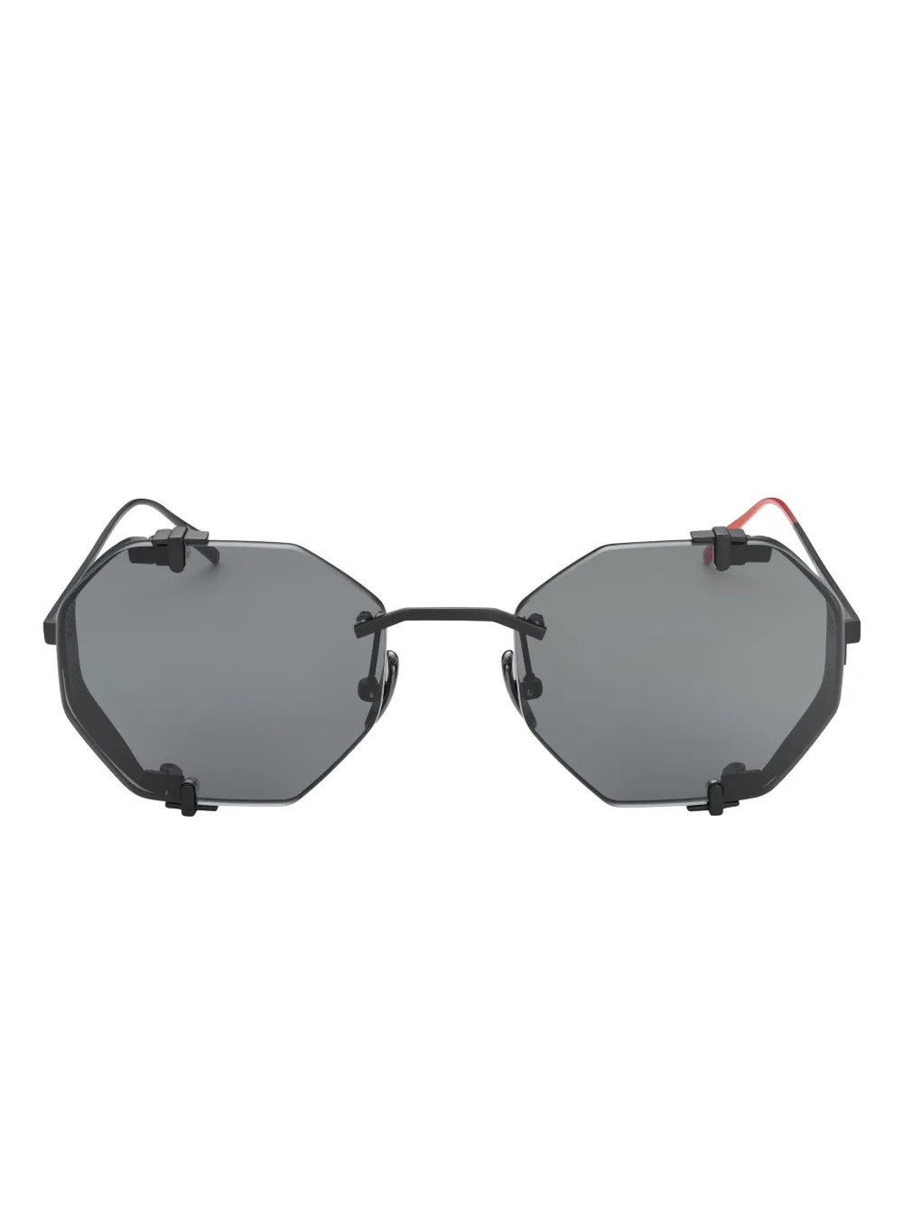 Vysen Eyewear Sever round-frame sunglasses - Nero