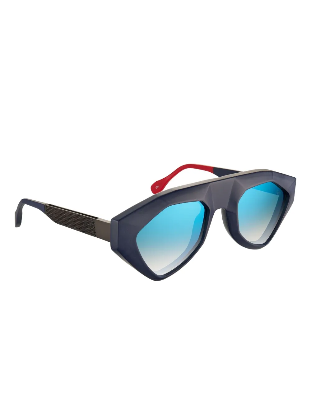 Vysen Eyewear Sha zonnebril met geometrisch montuur - Blauw
