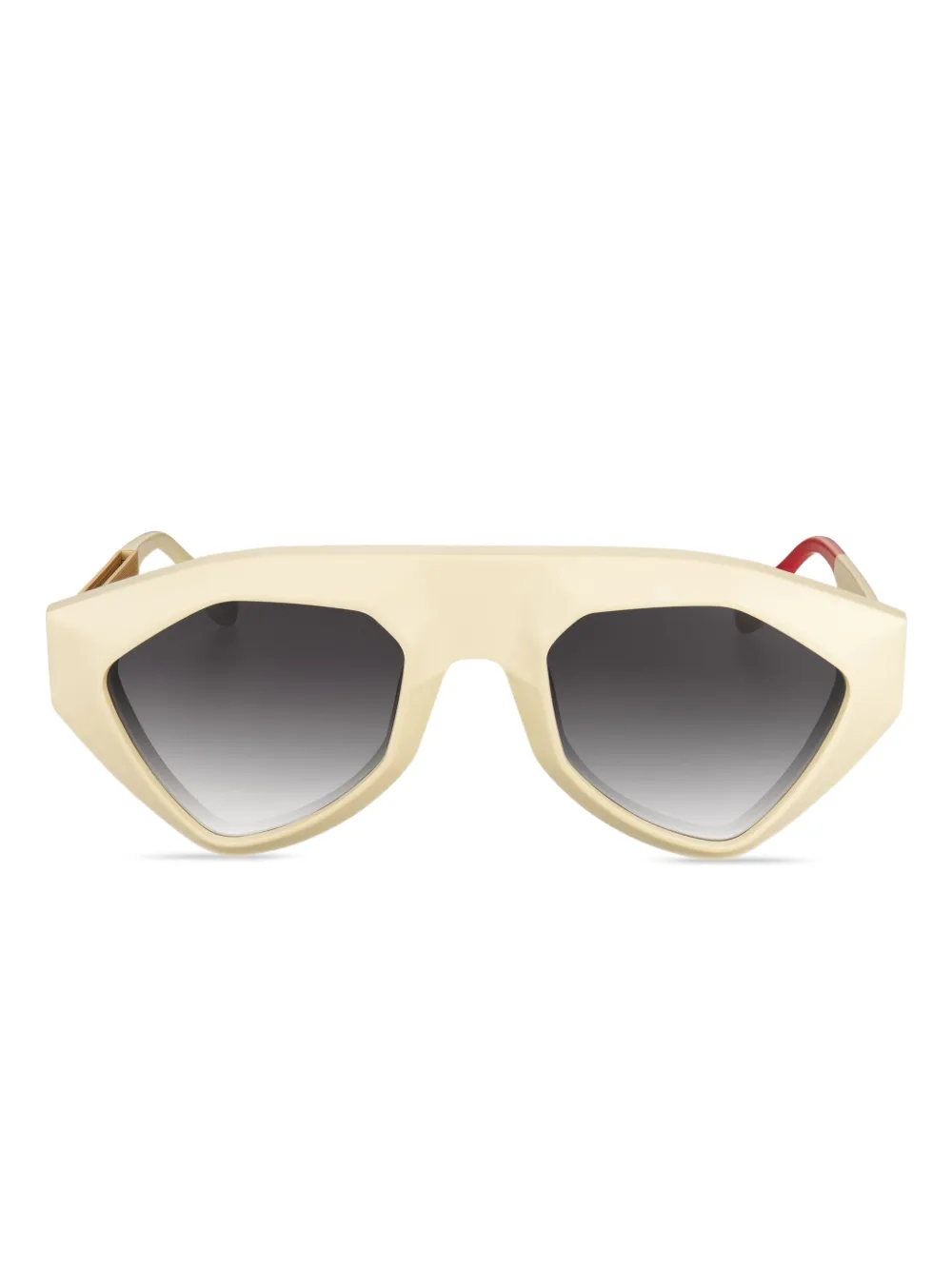 Vysen Eyewear SHA oversized-frame sunglasses | Neutrals | Image 1