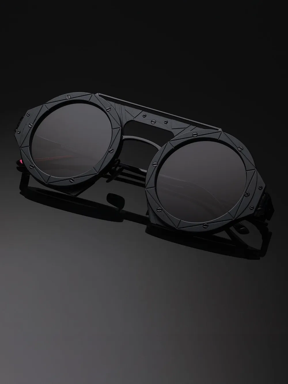 Vysen Eyewear Astra zonnebril met geometrisch montuur Zwart