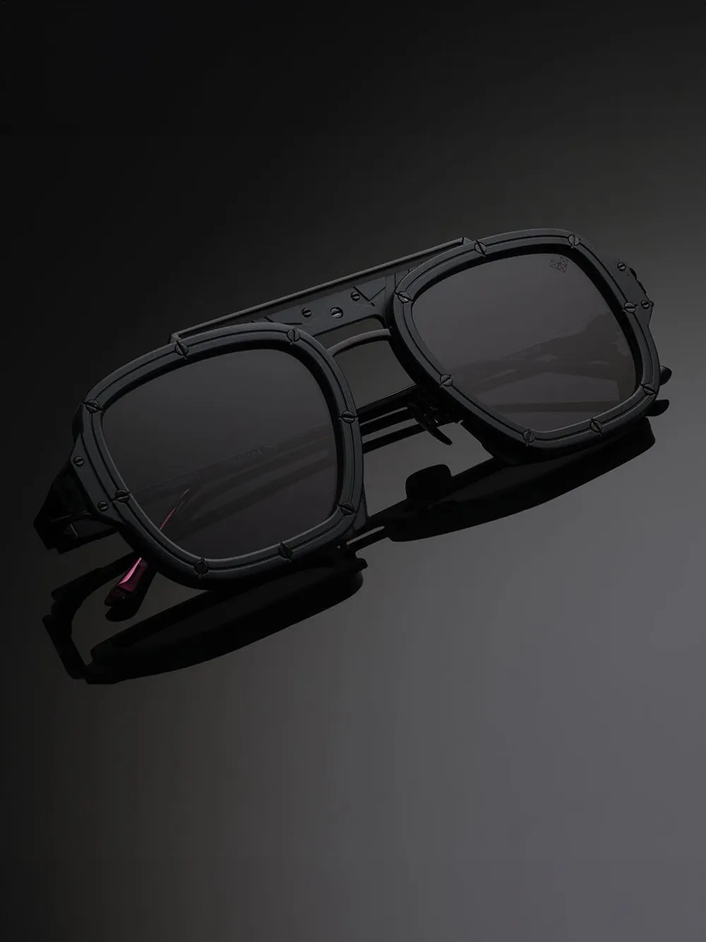 Vysen Eyewear The Blaze zonnebril met piloten montuur Zwart