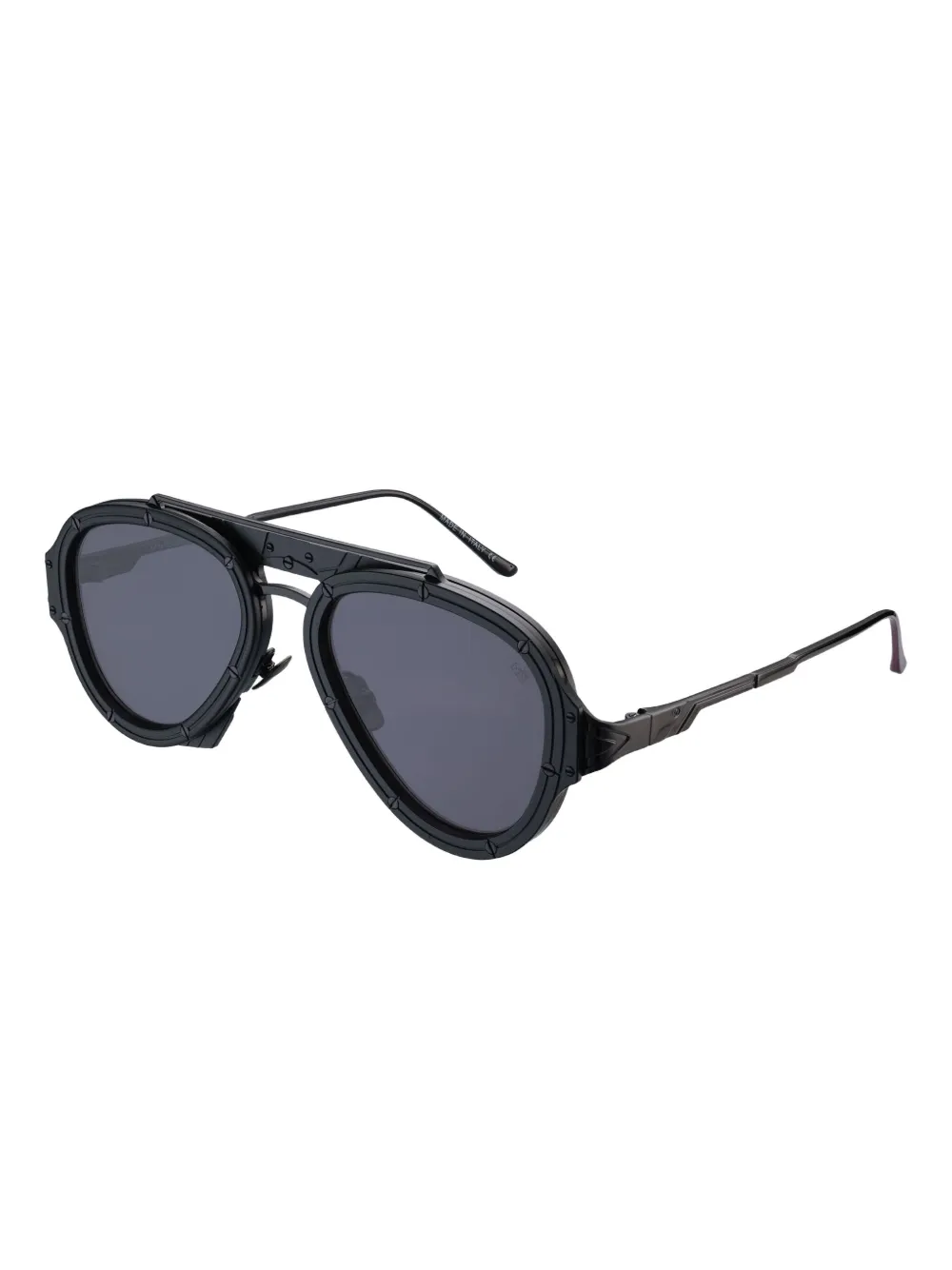 Vysen Eyewear The Nissim zonnebril met piloten montuur - Zwart