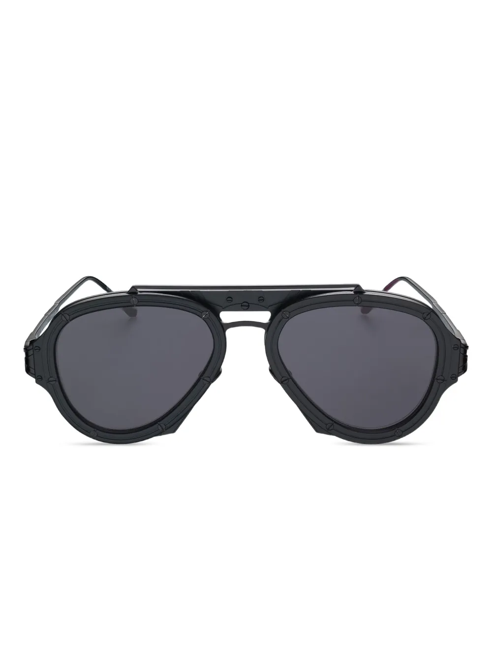 Vysen Eyewear The Nissim pilot-frame sunglasses - Nero