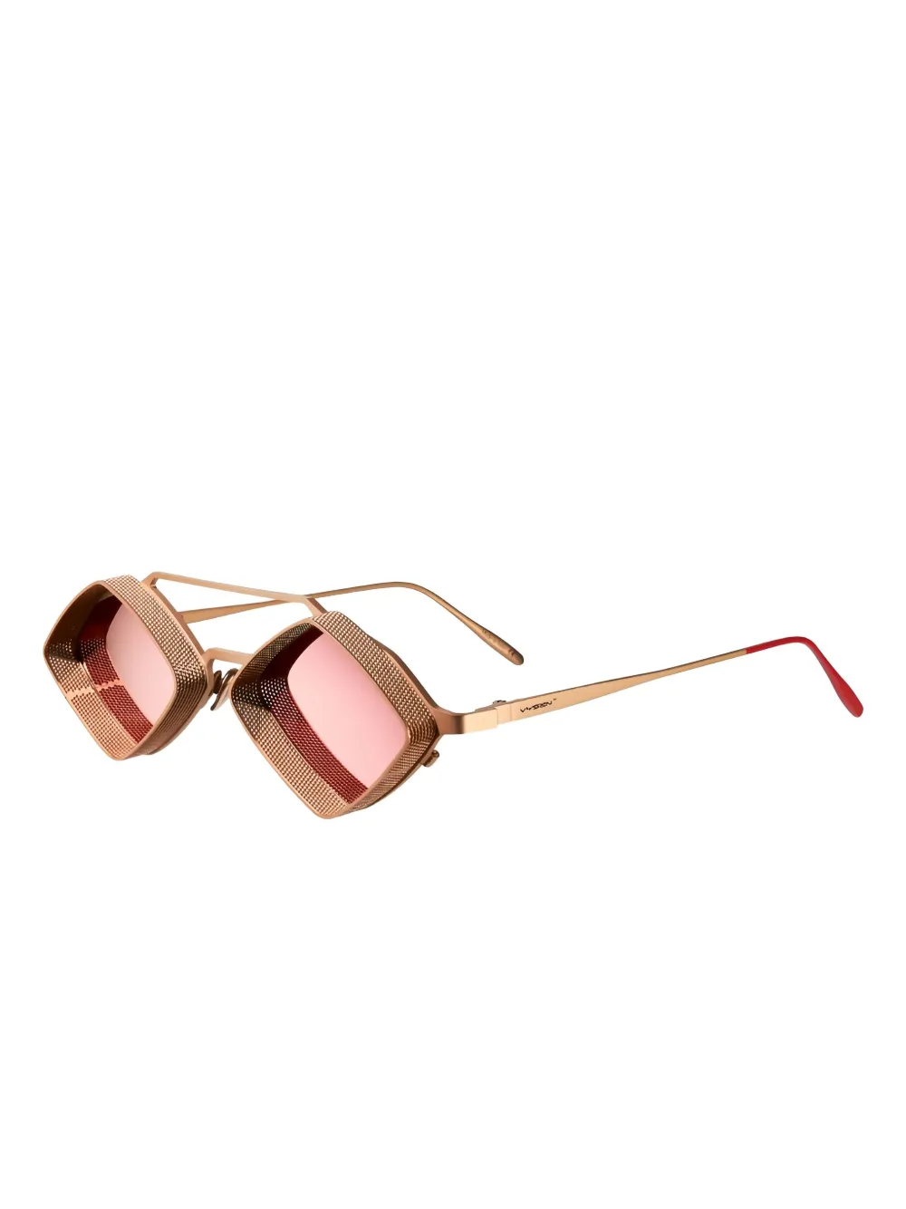 Vysen Eyewear JAXS zonnebril met geometrisch montuur - Roze