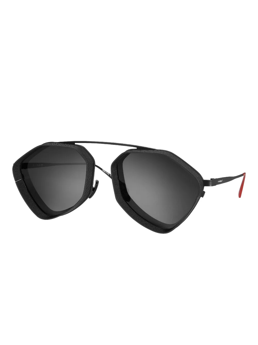 Vysen Eyewear Ezy zonnebril met piloten montuur - Zwart