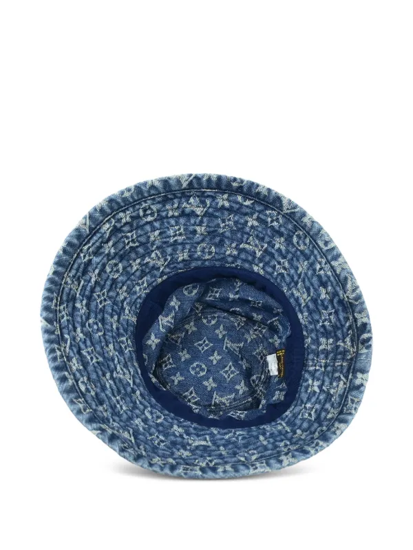 Louis Vuitton Pre-Owned 1990-2000s Monogram Denim Bucket Hat