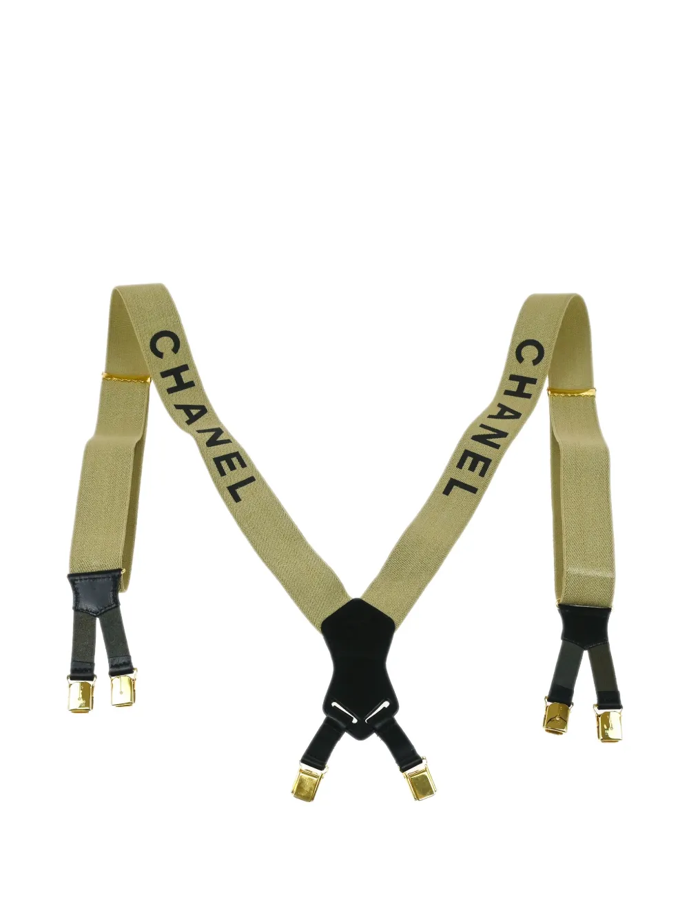 1990-2000s logo-print suspenders